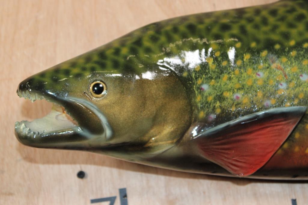 Reproduction BROOK TROUT Fish Mount - 3