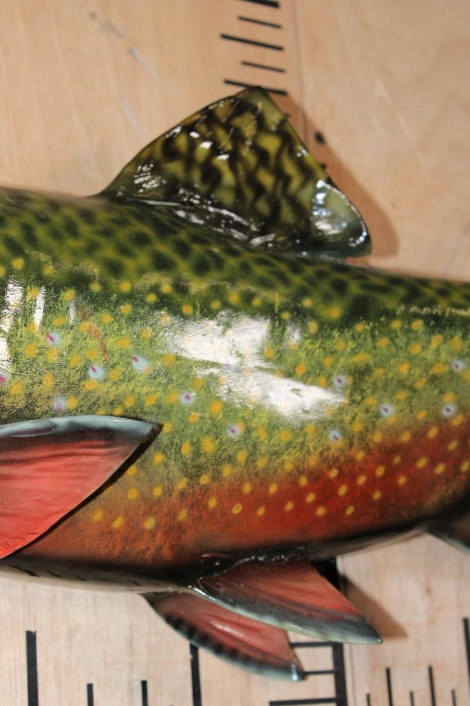 Reproduction BROOK TROUT Fish Mount - 4