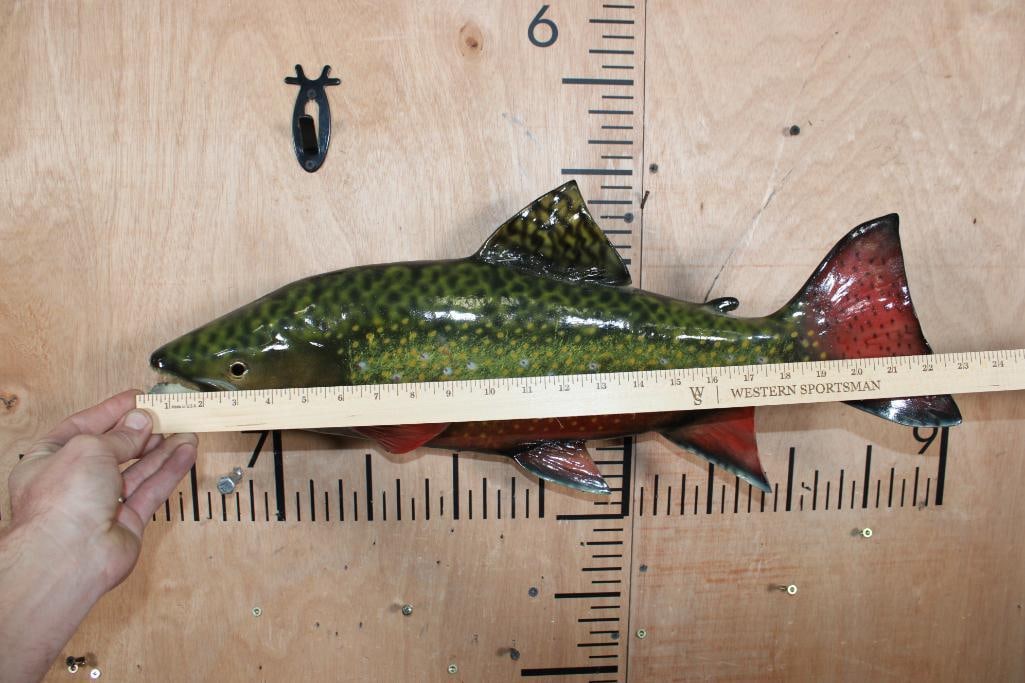 Reproduction BROOK TROUT Fish Mount - 6