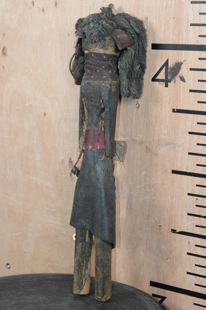 Hand-carved Wood Fertility DOLL from the Turkana People of Africa - 3