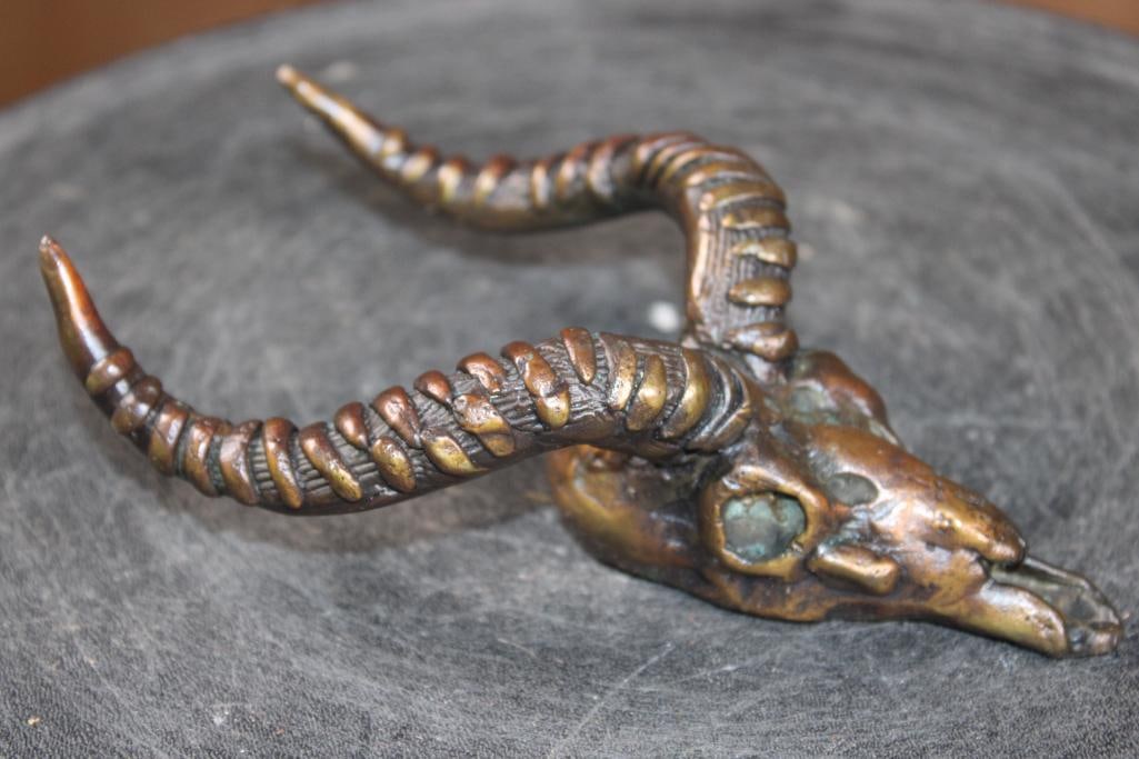 Bronze ANTELOPE Sculpture or Paper Weight - 2