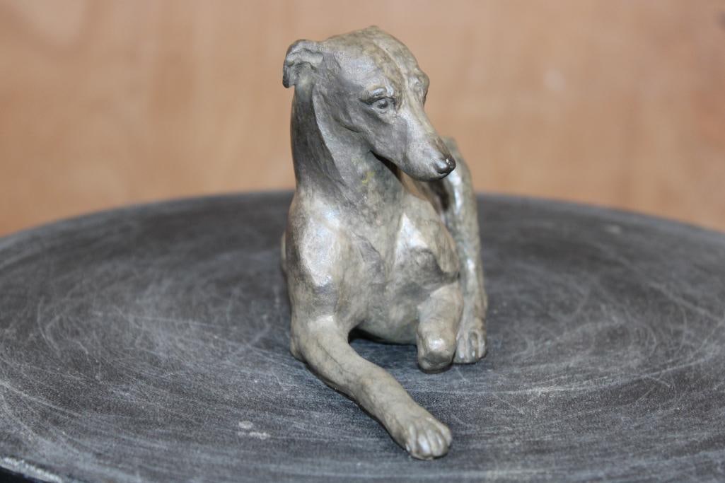 Bronze GREYHOUND Sculpture signed Tucker Bailey and Numbered 11/25 - 2
