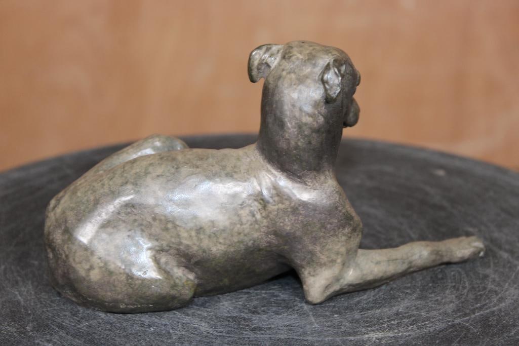 Bronze GREYHOUND Sculpture signed Tucker Bailey and Numbered 11/25 - 3