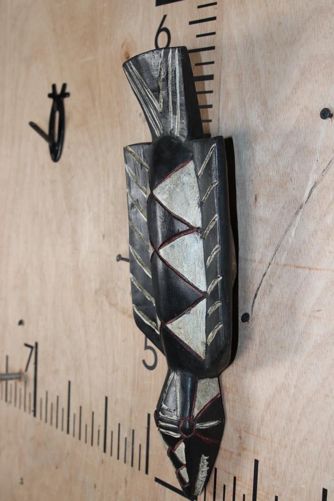 Bedu Carved Plank MASK from West Africa - 2