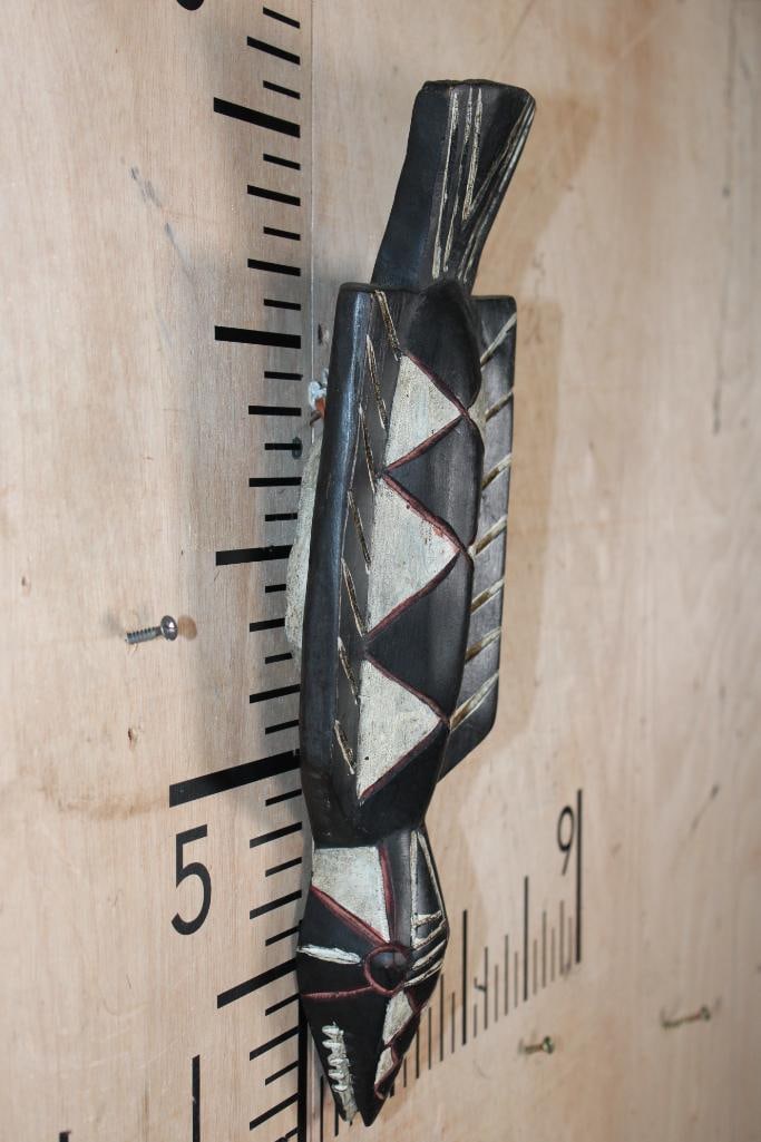 Bedu Carved Plank MASK from West Africa - 3