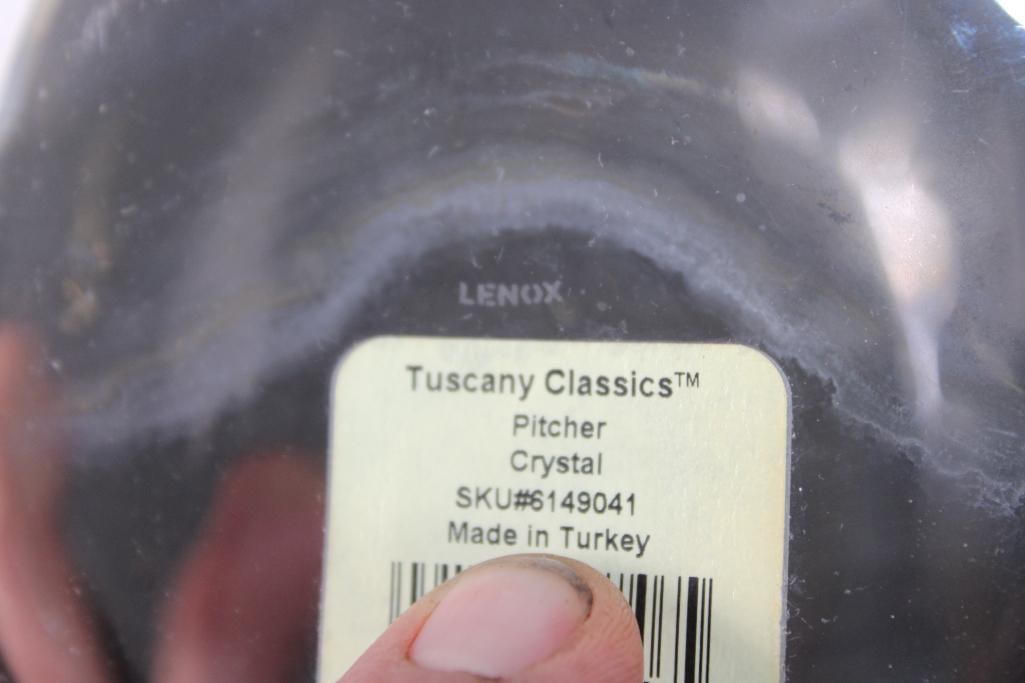 Lenox Tuscany Classics Crystal PITCHER or WINE DECANTER - 4