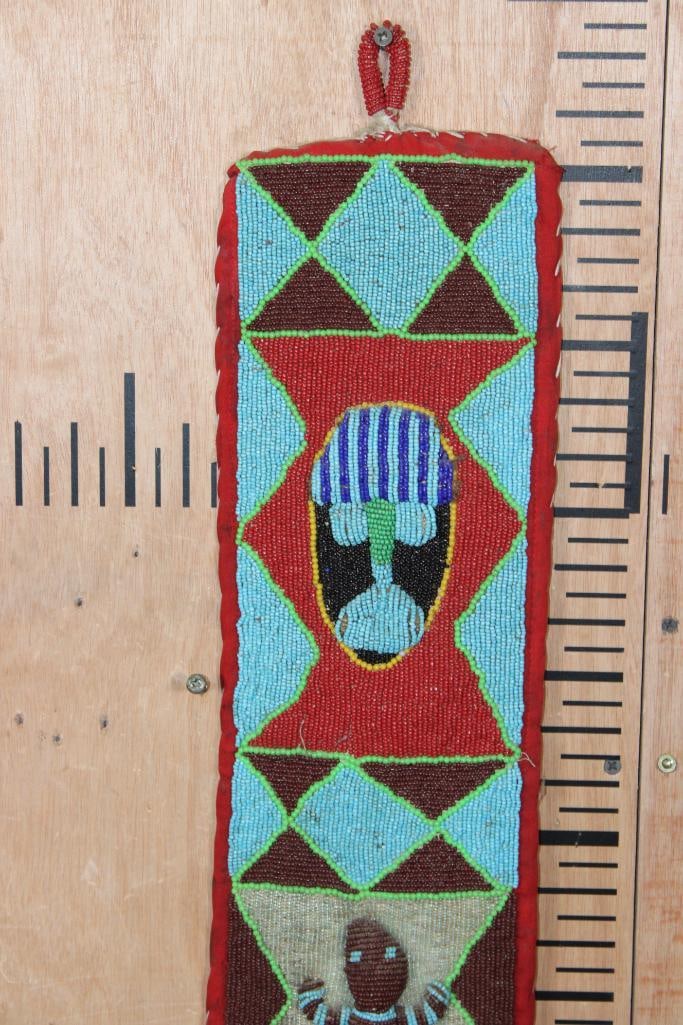 African YORUBA Beaded Sash or Panel from Nigeria - 2