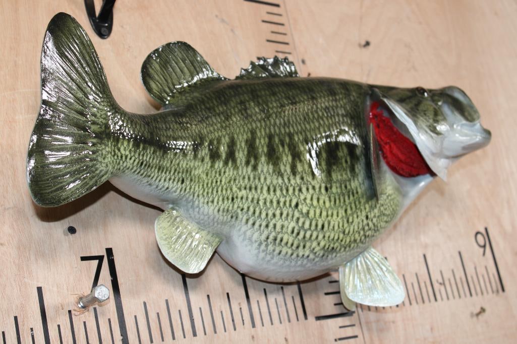 Reproduction BASS Fish Mount - 3
