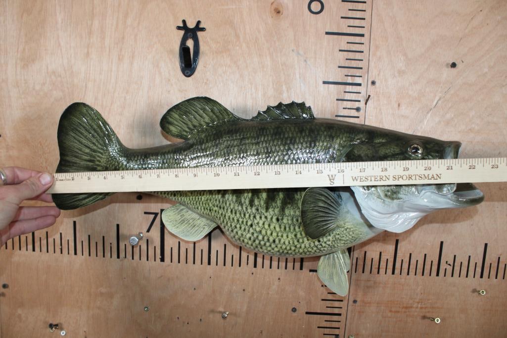 Reproduction BASS Fish Mount - 4