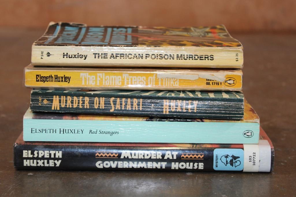 (5) Books by Elspeth Huxley - 5