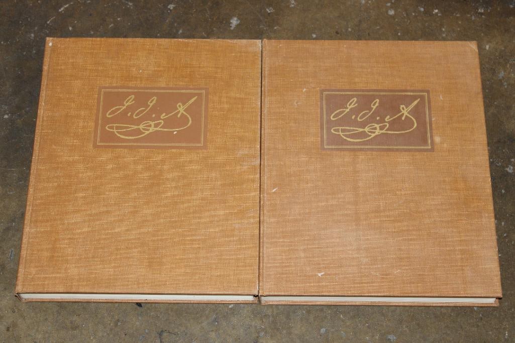 "The Original Water Color Paintings by John James Audubon for the Birds of America" Volume 1 and 2: "The Original Water Color Paintings by John James Audubon for the Birds of America" Volume 1 and Volume 2. These were Published by American Heritage Publishing Co., Inc., 1966. The Total Weight for