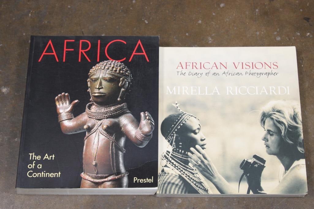 "Africa The Art of a Continent" Published by Prestel and ": 2 African Art BOOKS. "Africa The Art of a Continent"-1990 Published by Prestel. "African Visions: The Diary of an African Photographer"-2002 by author Mirella Ricciardi. COLLECTIBLE AFRICAN ART