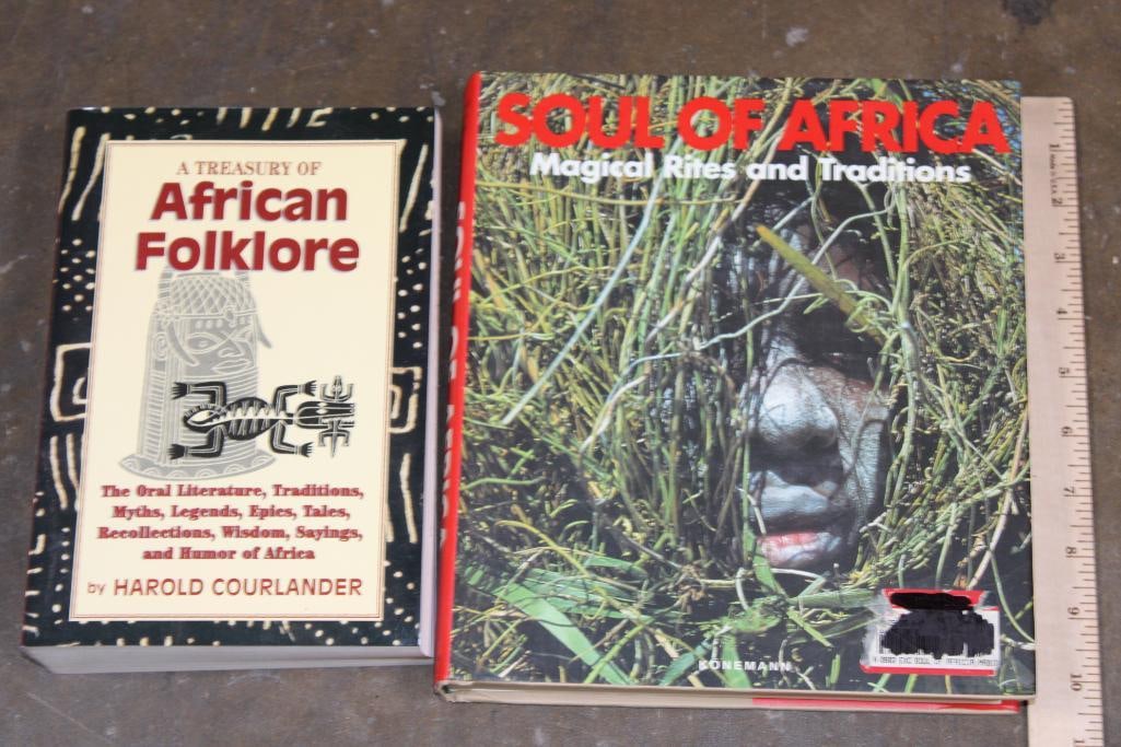 (2) Collectible AFRICAN Folklore and CULTURE BOOKS - 2
