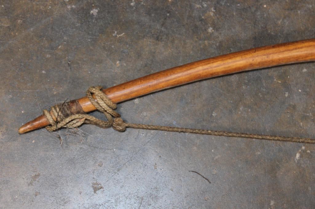 Traditional Wooden LONGBOW from Africa - 2