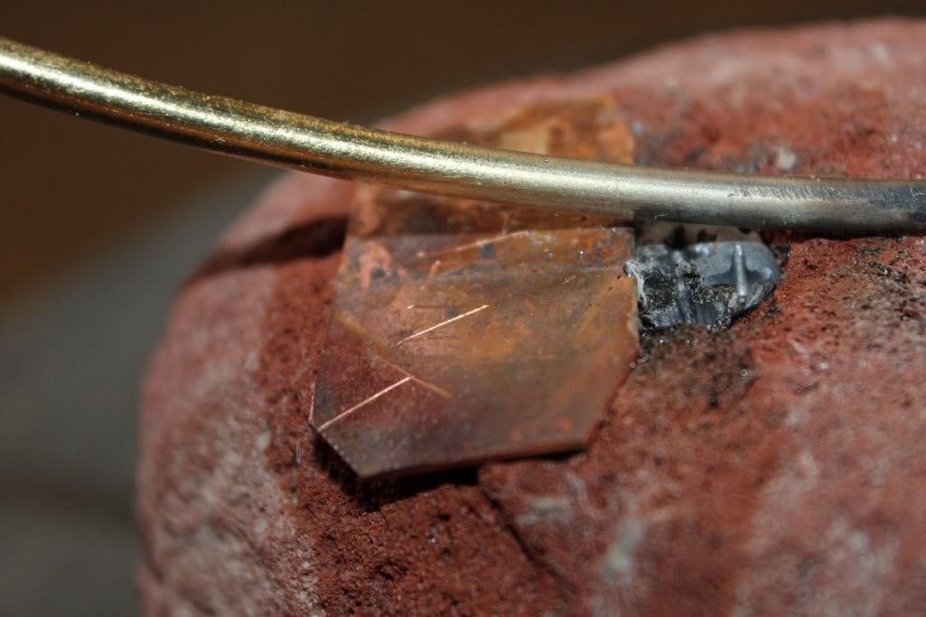 1968 Abstract Bird Sculpture by artist Sigi Munk Mounted on Bauxite Ore - 7