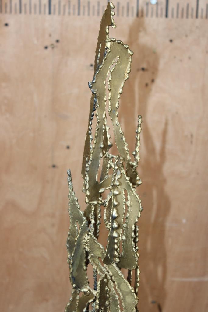 1968 Brutalist Steel Sculpture by artist Sigi Munk - 6