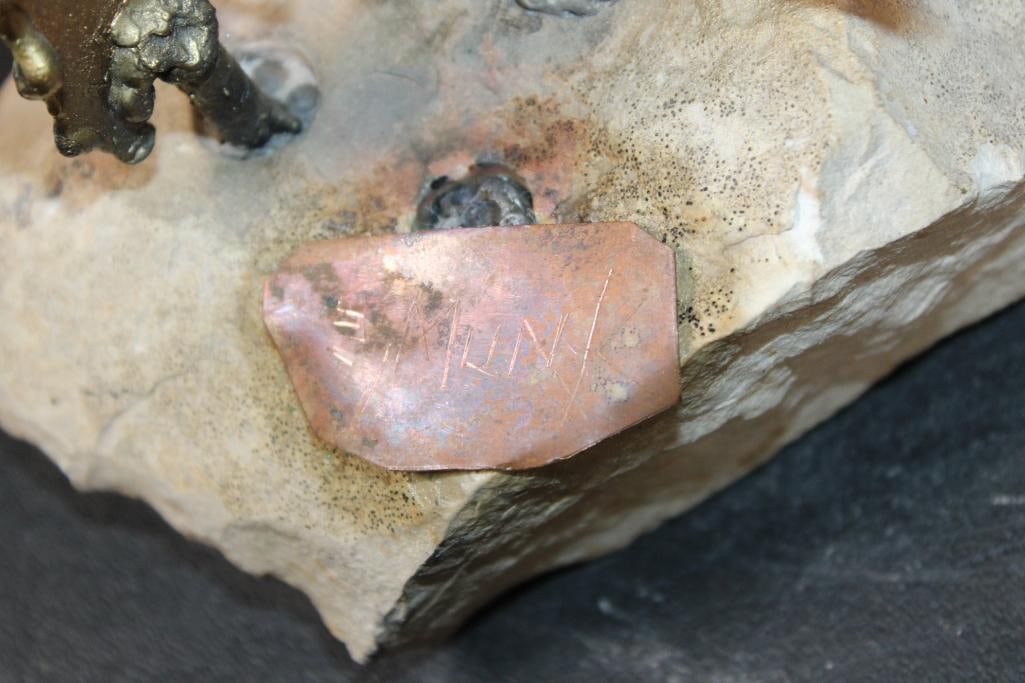 1968 Brutalist Steel Sculpture by artist Sigi Munk - 7