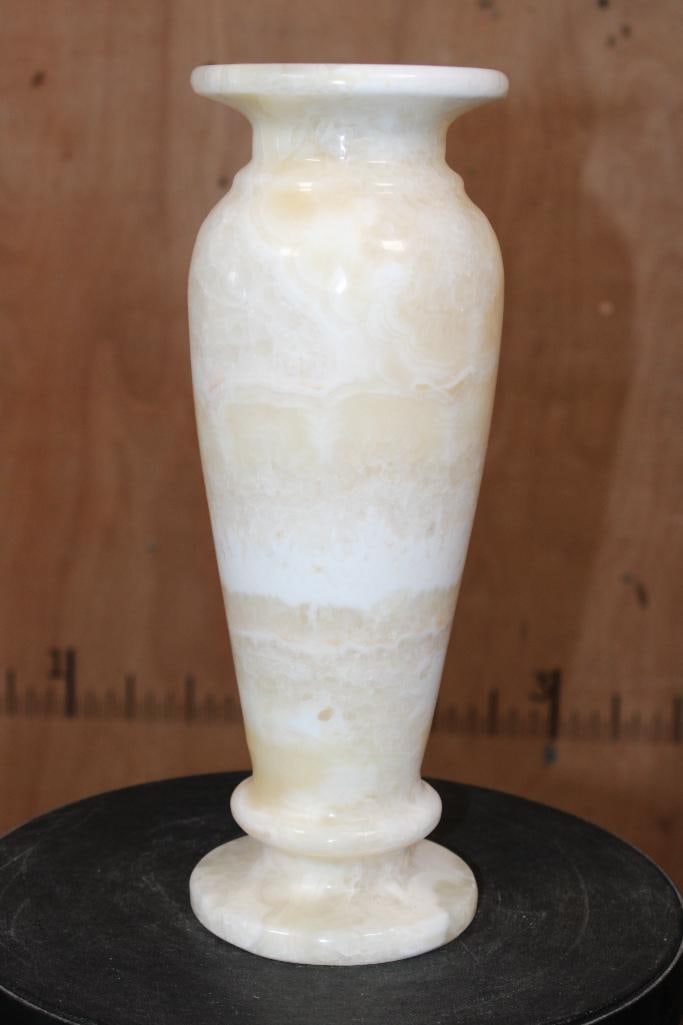 Large Alabaster or Egyptian Marble VASE - 6