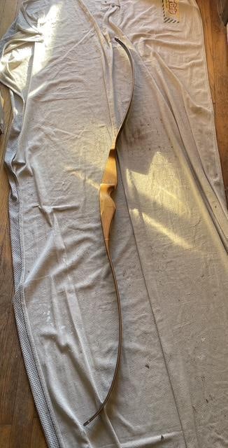 Old Ranger Darton Super Flite Recurve BOW made of Wood (1 of 4)