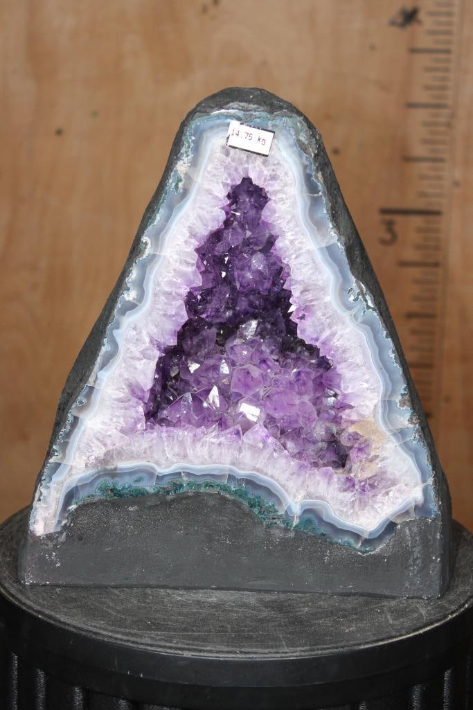 AMETHYST Geode Cathedral, Weight: 31 lbs (1 of 7)