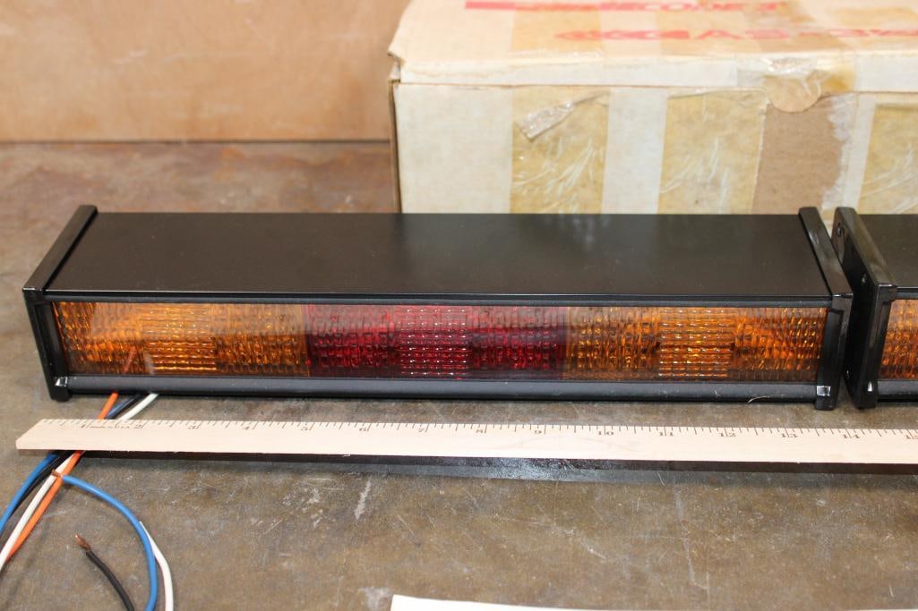 (2) Code 3 AS-3 Public Safety LIGHT BARS "Grille and Deck Lights" - 2
