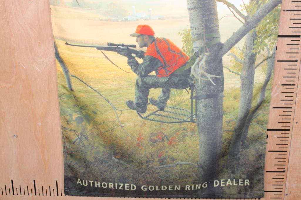 Leupold "America's Optics Authority" Display Sign with a Fabric Banner - 3