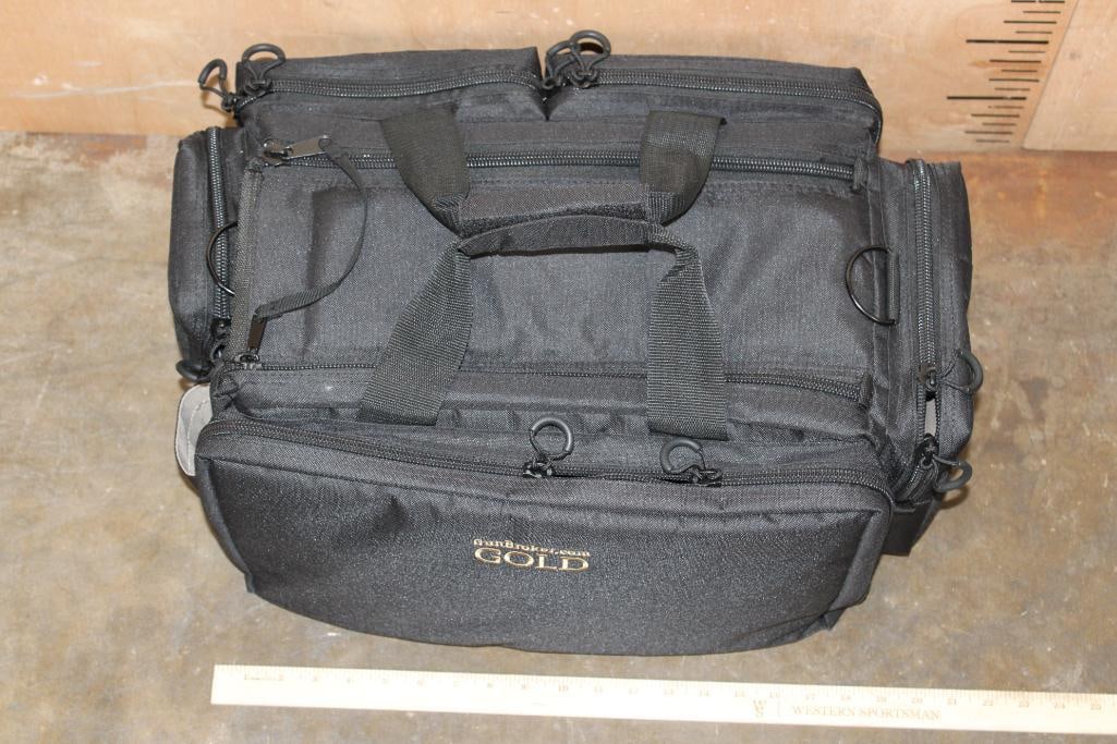 *Brand New* "GunBroker.com Gold" Gun Range Bag - 2