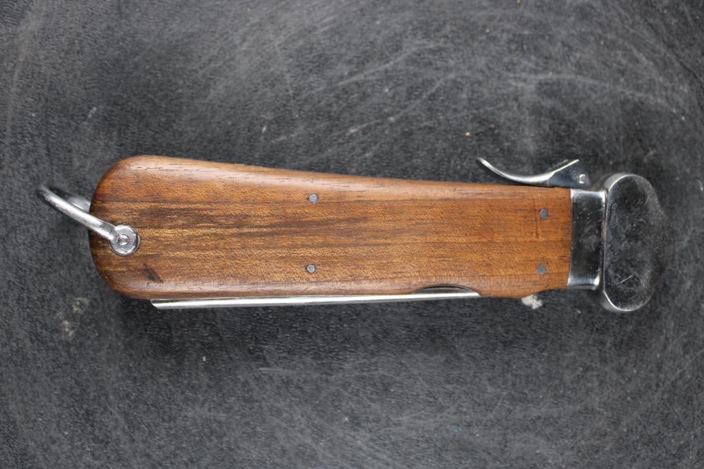 Original German WWII Paratrooper fallschirmjager GRAVITY KNIFE by SMF - 4