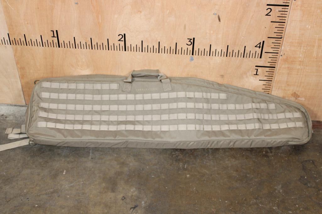 Eberlestock "E2B Sniper Sled" Tactical RIFLE CASE or Drag Bag: Eberlestock "E2B Sniper Sled" Tactical RIFLE CASE or Drag Bag. It measures 4' 2" Tall and has Back-pack Straps. 