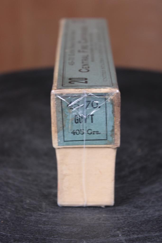 *Antique* Full Box of 20 United States Cartridge Company 45-70 CENTRAL FIRE CARTRIDGES - 4