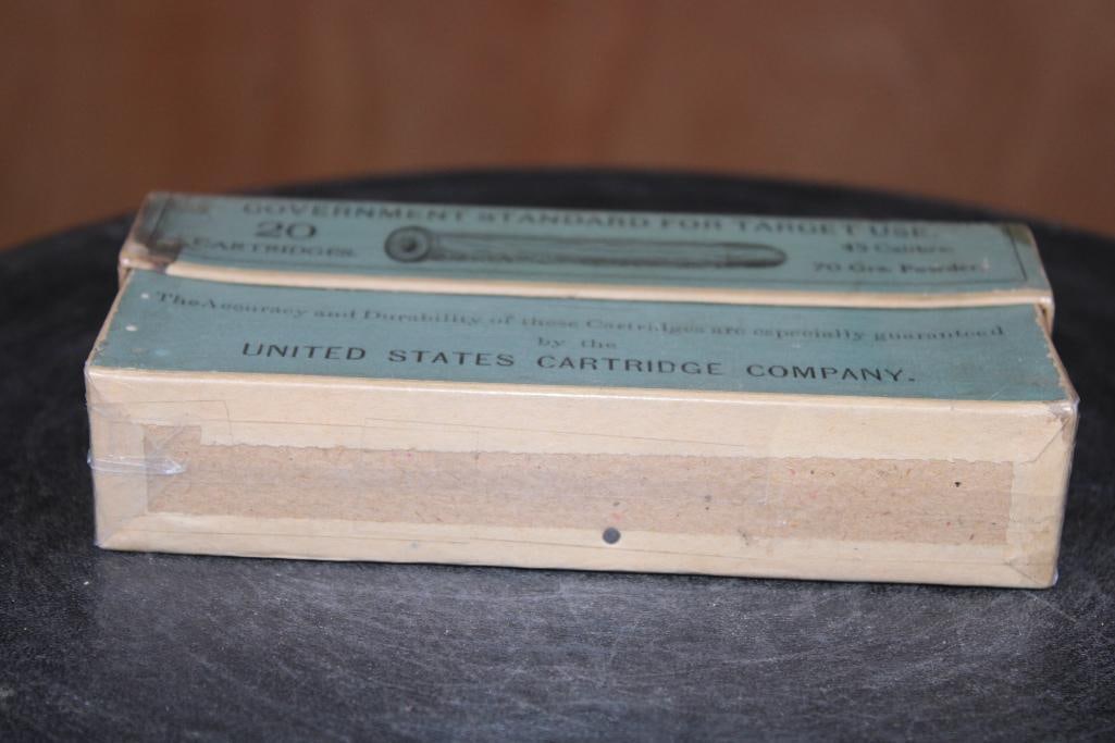 *Antique* Full Box of 20 United States Cartridge Company 45-70 CENTRAL FIRE CARTRIDGES - 7