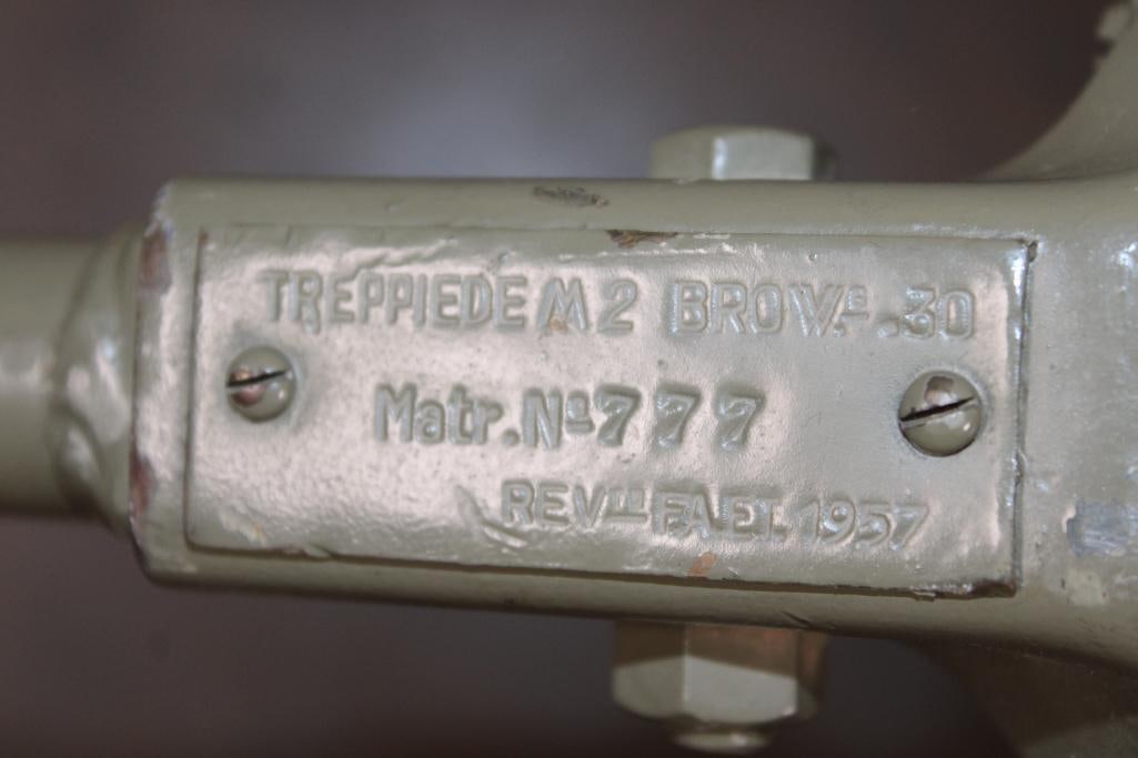 Original (dated 1957) Browning M2 TRIPOD - 4