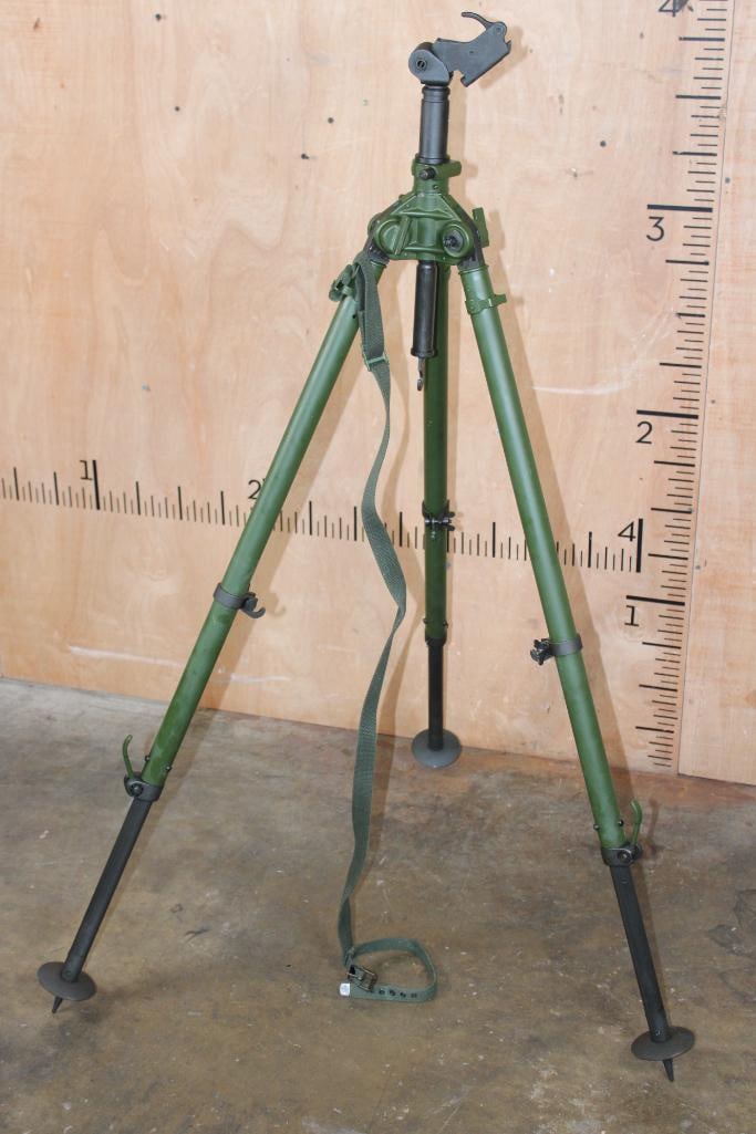 *New* Modern MG34 Style Anti-Aircraft MACHINE GUN FIELD TRIPOD: *New* Modern MG34 Style Anti-Aircraft MACHINE GUN FIELD TRIPOD. It folds up for travel or storage. MACHINE GUNS 