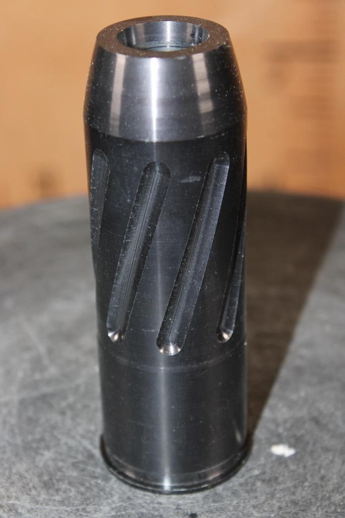 40mm to 12 Gauge ADAPTER by "Reloadable Shells": 40mm to 12 Gauge ADAPTER by "Reloadable Shells". This is designed to allow the firing of 12 gauge ammunition from 40mm launcher platforms. SHOOTING ACCESSORIES 