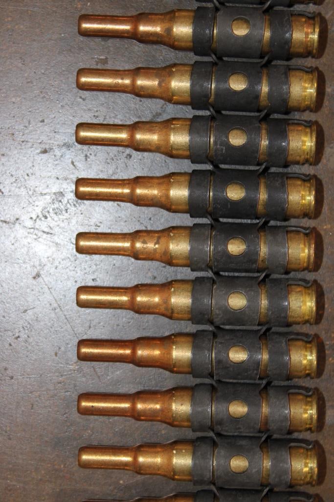 99 Rounds 7.62 MM Nato Linked Blank M82 AMMUNITION - 5