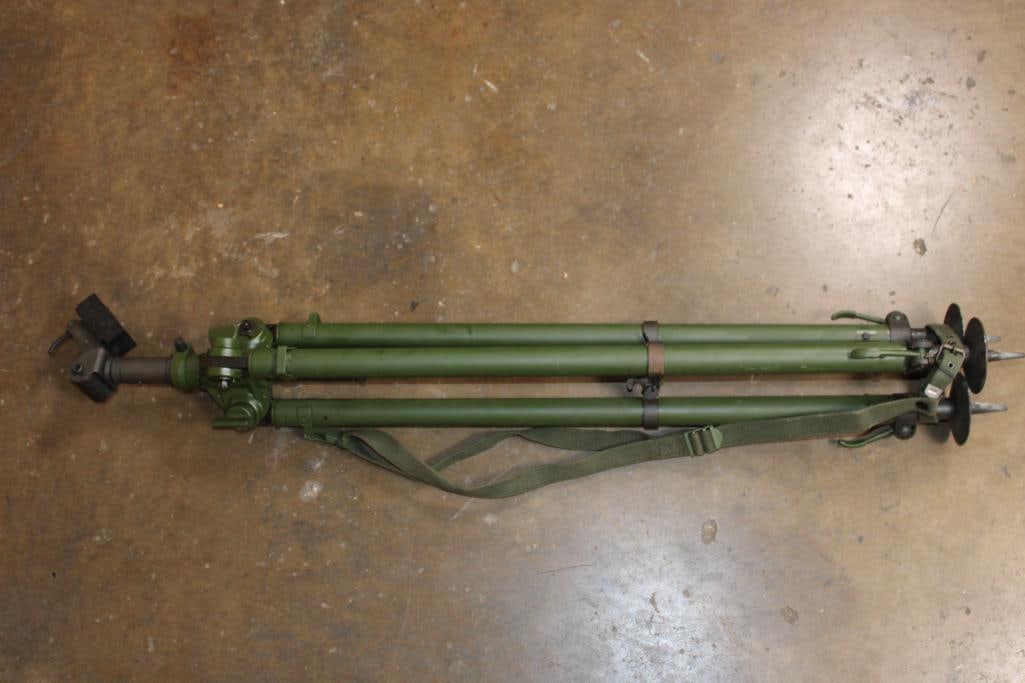 Portable FIELD TRIPOD with Picatinny Rail Attachment - 2