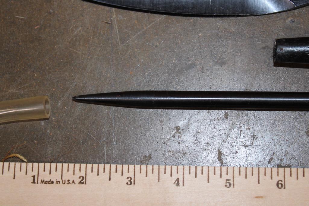 3 Piece Forged Carbon Steel Samburu SPEAR with a Wood Handle - 6