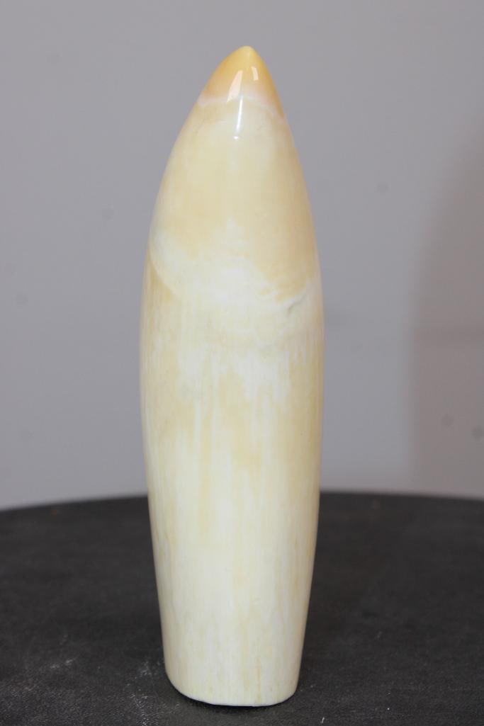 Polished Antique SPERM WHALE Tooth - 4