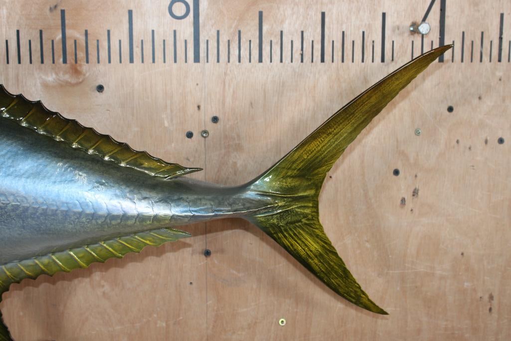 Reproduction YELLOWFIN TUNA Fish Mount - 4