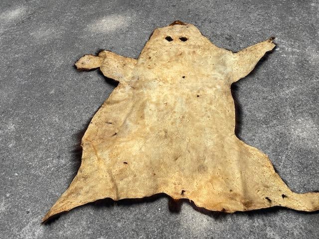 Large Tanned BLACK BEAR Hide mounted with its Head - 7