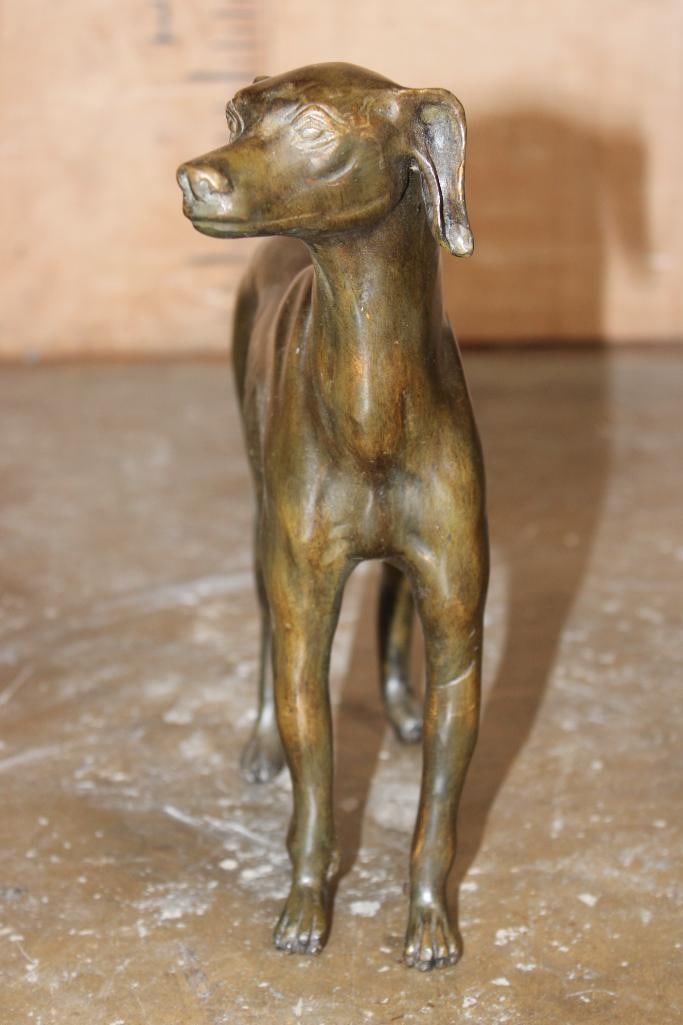 Bronze GREYHOUND Dog Sculpture - 3