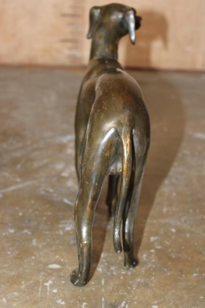 Bronze GREYHOUND Dog Sculpture - 4