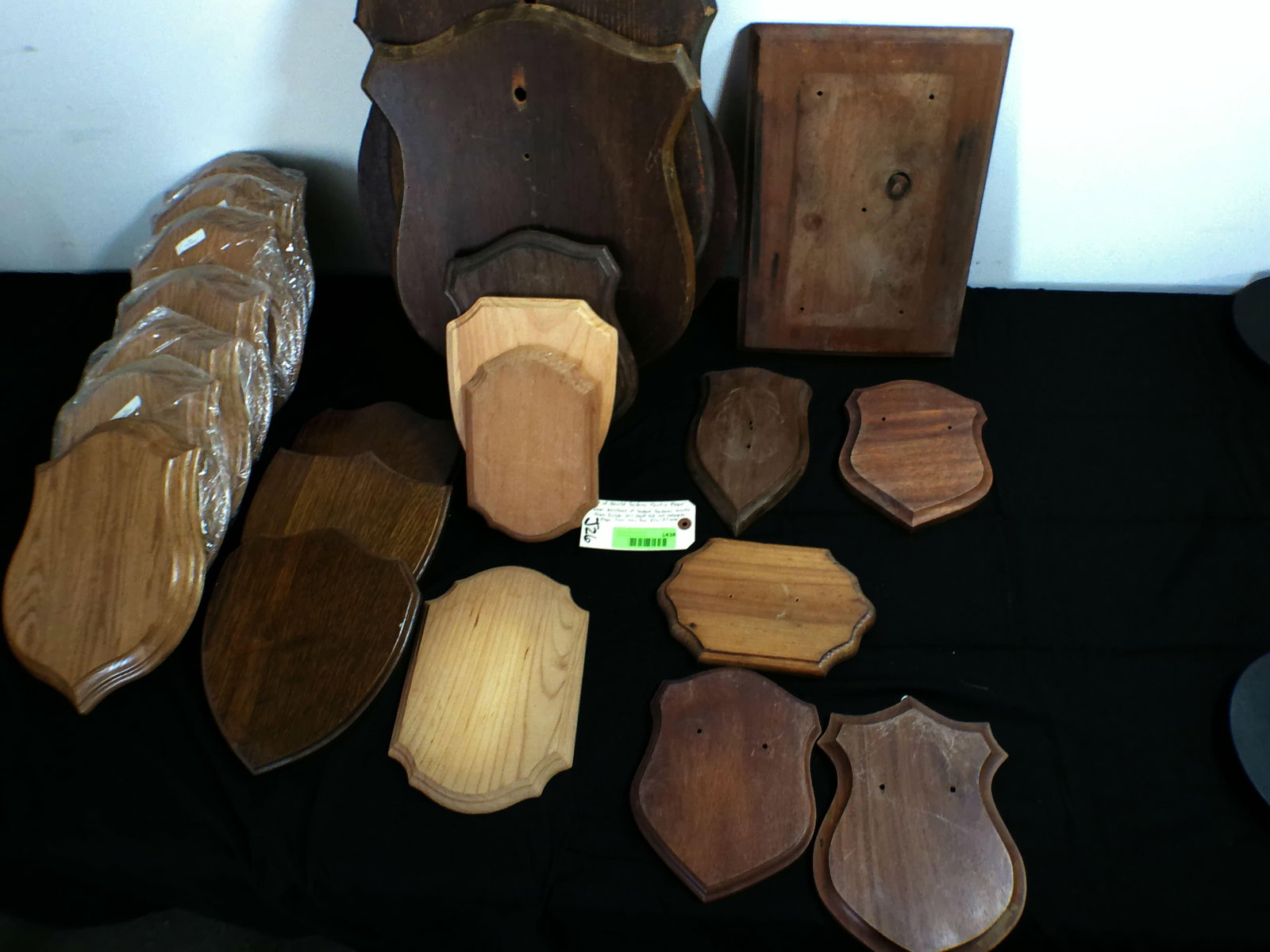 (20) Assorted Wood Plaques for Taxidermy Mounts - 2