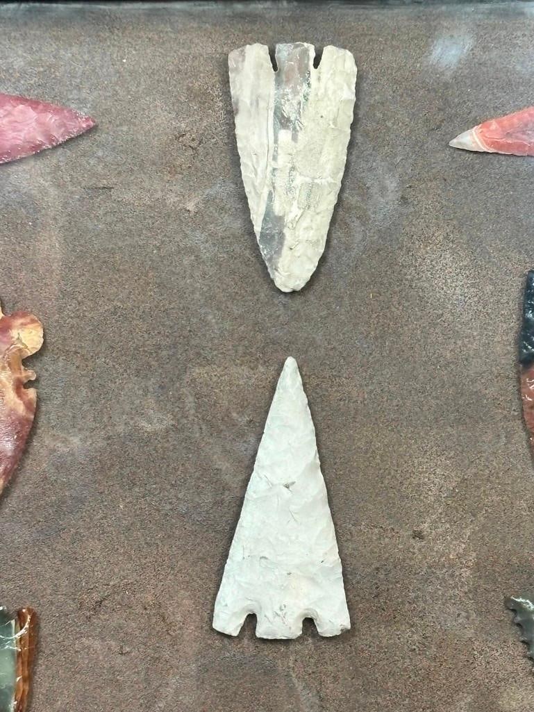(9) ARROWHEAD Points in a Frame - 2