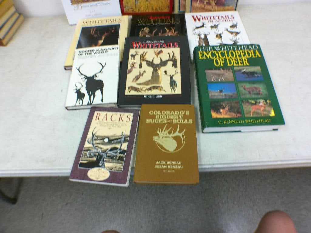 (12) Assorted BOOKS on WHITETAIL DEER - 2
