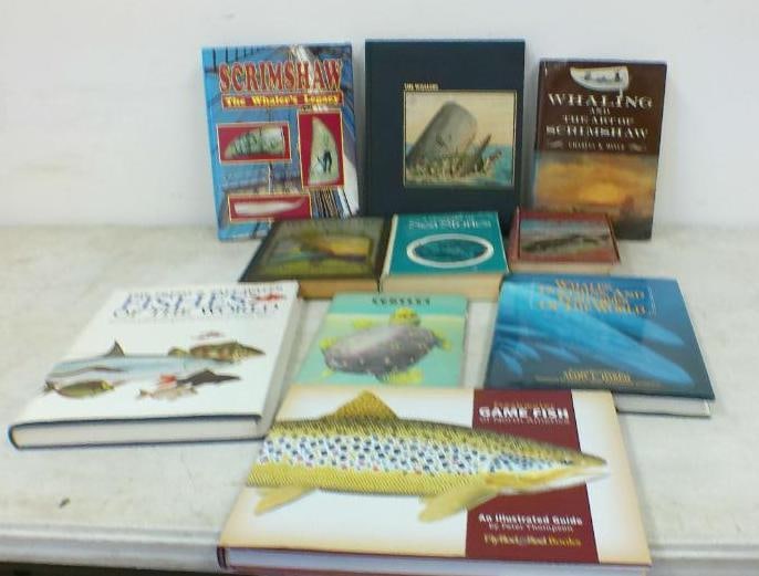 (11) Historic Sea Stories, Whale Stories, Art and Fish BOOKS - 2