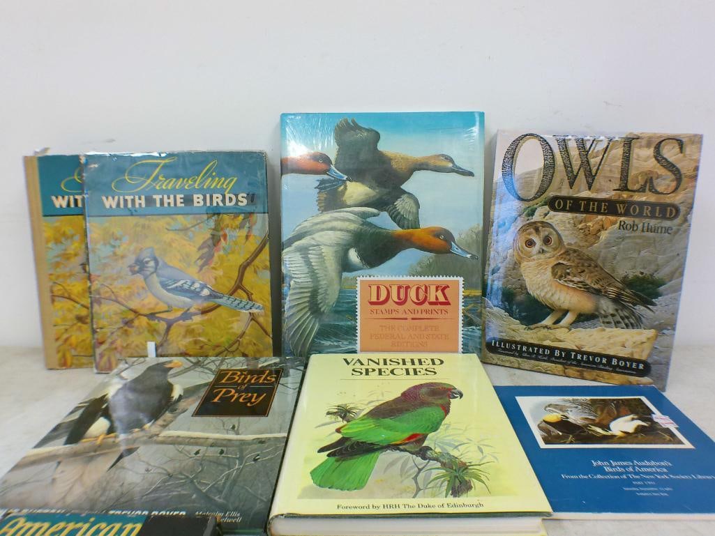(9) Collectible BOOKS on Bird Species - 2