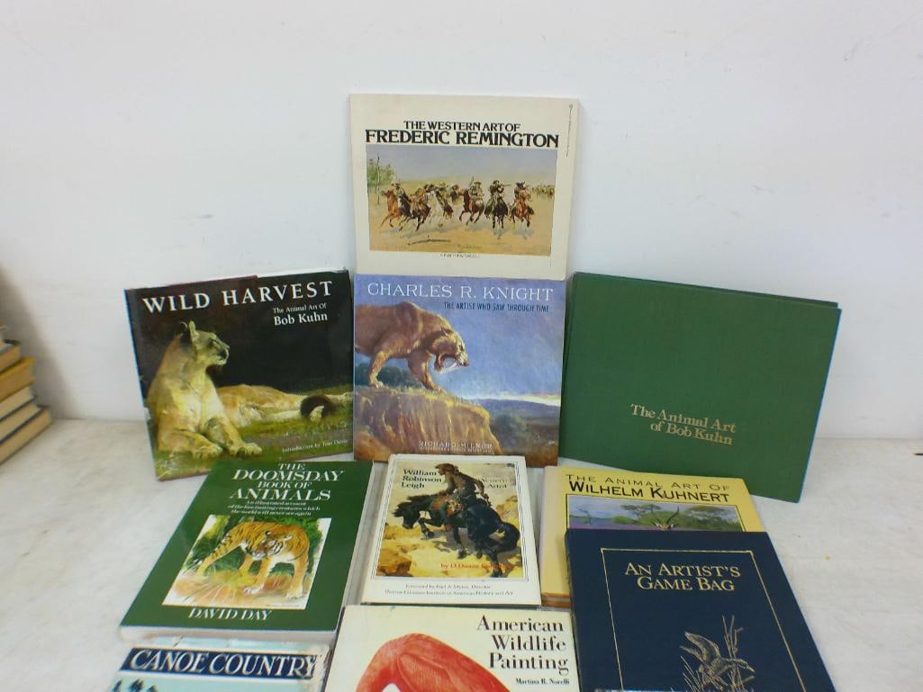 (11) Collectible Art and Wildlife BOOKS - 2