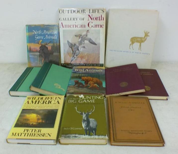 (11) Collectible North American Wildlife BOOKS (1 of 2)