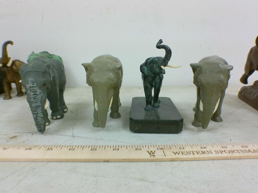 (10) Assorted ELEPHANT Figurines - 3